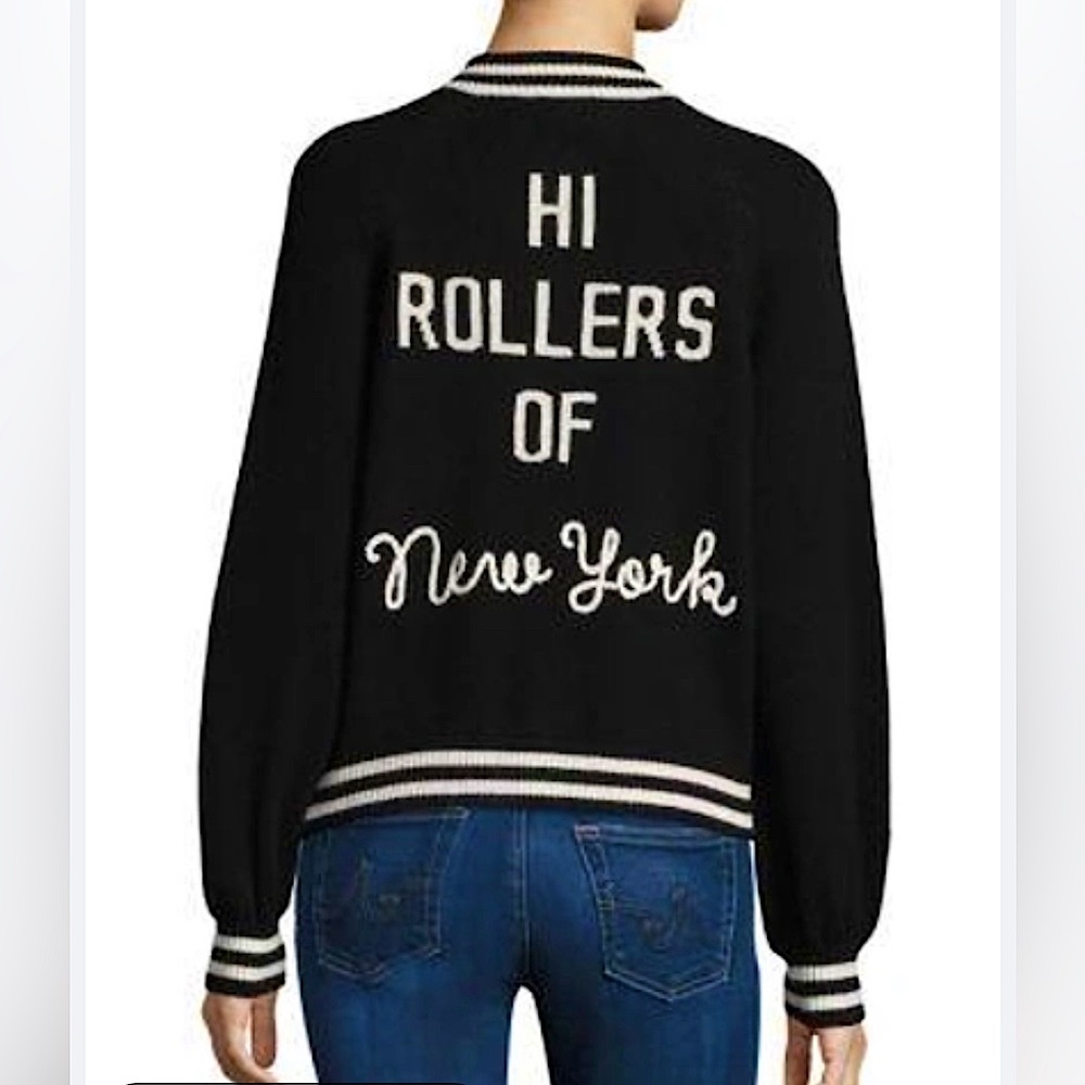 27 Miles NY Bomber Jacket-Hi Rollers of New York-size Small